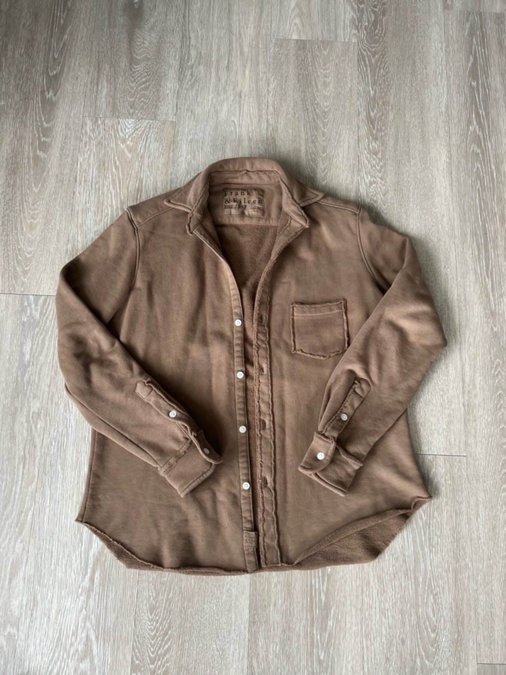 Frank & Eileen - Eileen Sweatshirt Button-Up